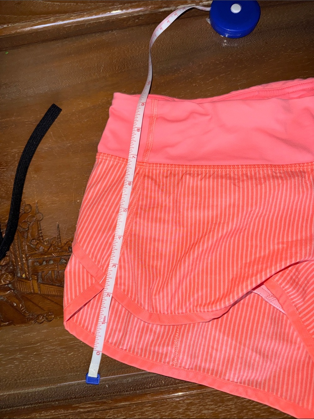 lululemon athletica Neon Coral Athletic Shorts - Picture 8 of 9